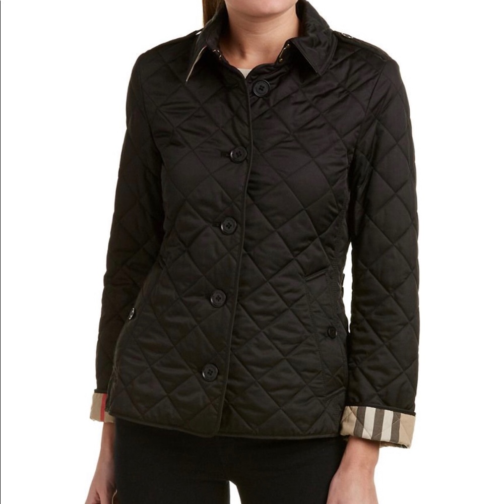 Burberry Diamond Quilted Jacket L